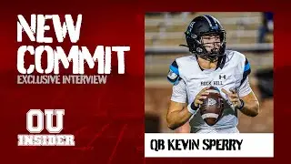 2025 QB Kevin Sperry Commits to Oklahoma | Exclusive Interview