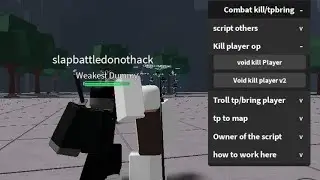 pov void kill and bring in The Strongest Battlegrounds script op