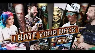 I Hate Your Deck #24 Post Malone  || Gishath v Edgar v Lathril v Wort || Commander Gameplay mtg edh