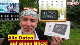 Präzise Wetterdaten und immer bestens informiert mit dieser Wetterstation bei Dir Zuhause! Test 2024