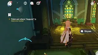 Point out where Auguste is | Genshin Impact