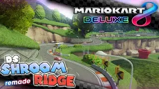 DS Shroom Ridge in BASE GAME STYLE (by Maxmos) - Mario Kart 8 Deluxe [4k]