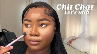 MAKEUP THERAPY | MENTAL HEALTH | WHERE HAVE I BEEN? | FLAWLESS MAKEUP FOR BLACK WOC | KATHY ODISSE