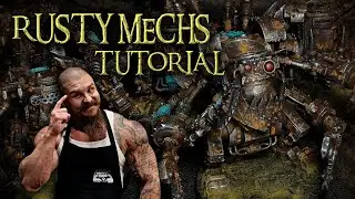 How to paint rusty Ork mechs - not just for Warhammer