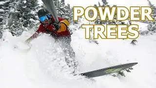What Makes a Snowboard Good for Powder Filled Trees?