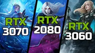 RTX 3070 vs RTX 2080 vs RTX 3060 - Test in 12 Games