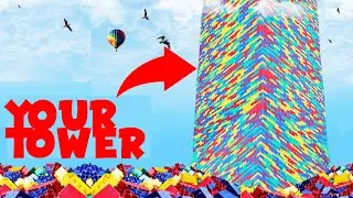 I made a tower builder simulator game