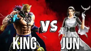 King Vs Jun Tekken 8 Closed Beta