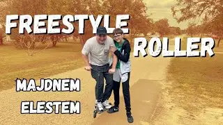 ÖCSÉM VETT MAGÁNAK EGY FREESTYLE ROLLERT | Próbáljuk ki
