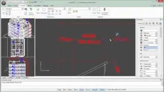 On-screen dimension palette in CorelCAD