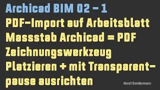 Archicad BIM 02-1 PDF-Import