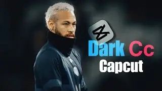 How to make dark cc in capcut | capcut free | capcut football cc tutorial
