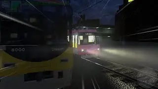 電車でＤ ShiningStage 東急田園都市線(ダウンヒル)1 京阪8000系エレガントサルーンvs東急300系(305F)
