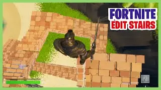 HOW TO EDIT STAIRS IN FORTNITE (PS5,PS4,PC,XBOX, CONTROLLER AND NINTENDO SWITCH)!