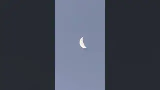 Today’s moon 🌙