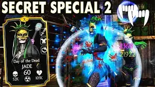 MKX Mobile. How to Perform Day of the Dead Jade Secret Special 2. VAMPIRES TEAM!
