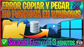 ERROR COPIAR y PEGAR NO FUNCIONA en WINDOWS (2021) 🖱️ Solución al problema de Copy & Paste.