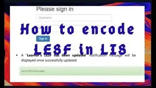 HOW TO ENCODE LESF IN LIS/ENROLLMENT AND SURVEY TAGGING FACILITY/3 minute Basic Tutorial