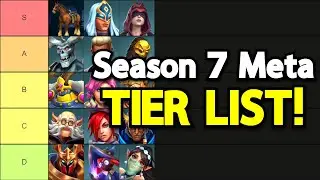 Paladins Season 7 Banners Fall Meta Tier List! (Opinion)