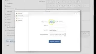 Moodle File Upload