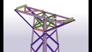 ЛЭП в Tekla Structures