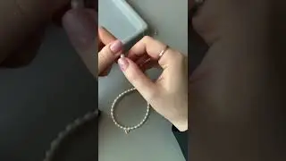 Жемчужное ожерелье своими руками 