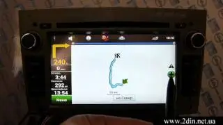 Штатная магнитола Opel Vectra,Zafira,Vivaro,Astra - Phantom DVM-1200G I6 - GPS навигация (USB/DVD)