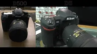 Nikon event - D5 and D500 on display