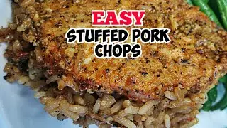 STUFFED PORK CHOPS