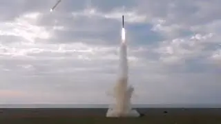 Пуск крылатых ракет 
