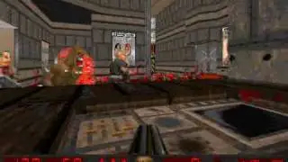 Doom 2 - Doom Meets Duke (E1M1 Hollywood Holocaust)