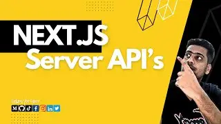 How to create server API’s in Next.JS | 