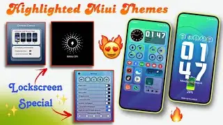 Unlock a World of Stunning MIUI Themes: Find Your Perfect Lockscreen Design.✨Lockscreen Special✨