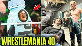 Logan Paul Shocks IShowSpeed with $100K Tesla Cybertruck After WrestleMania 40#loganpaul #ishowspeed