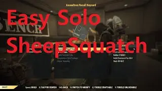 Fallout 76: How To Craft Keycards & Solo Sheepsquatch Event.