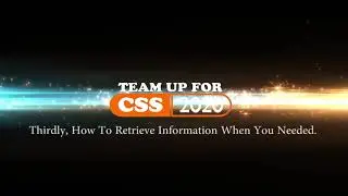Introduction Video Digital Lectures CSS 2020