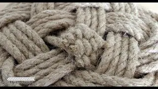 Mat side splice- finishing rope mats