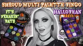 SHROUD COSMETICS MULTI PALETTE BINGO | IT'S FREAKIN' BAT X HALLOBEAN 👻