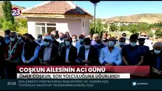 İŞ ADAMI ÖNER COŞKUN'UN BABASI ÖMER COŞKUN HAYATINI KAYBETTİ. ÇOŞKUN SON YOLCULUĞUNA UĞURLANDI.
