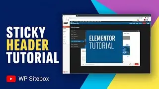Sticky Header Effects Plugin for Elementor: Easy Installation Tutorial