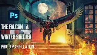 Photo Manipulation Tutorial in Photoshop - The Falcon & The Winter Soldier || Hasan Mia