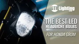 Safer Riding with GTR Lighting - Ultra 2.0 LED Bulb for the 2014 - 2020 Honda Grom