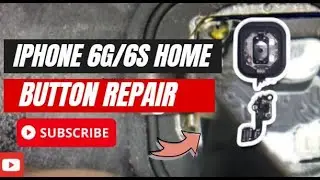 iphone 6g home button not working || iPhone 6s/6splus home Button not working || jumper Solution
