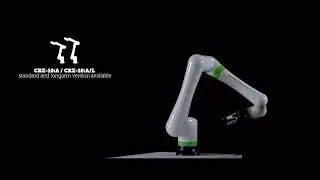 The only new cobot on the market with FANUC reliability - the CRX!