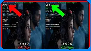 PC The Last of Us Part 1 v 1.0.2.0 vs 1.0.1.7 Build Comparison Update Performance Patch 07 April