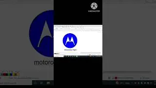Motorola logo in coreldraw 