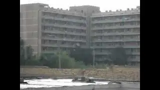 Ливень в Зарафшане,парашютистам погода нипочём.
