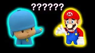 10 Pocoyo & Mario 