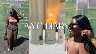 NYC Vlog | TJ Max Shopping Trip | Newest fragrances in my Collection | Lazy girl Outfit Inspo