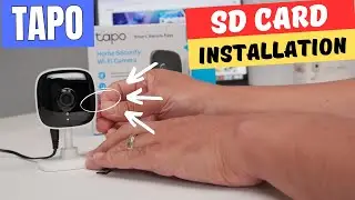 Tapo C100 SD Card Installation. STEP-by-STEP Instructions